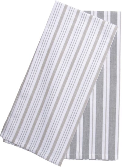 EVERYDAY KITCHEN TOWEL 2 PK STRIPE MIX