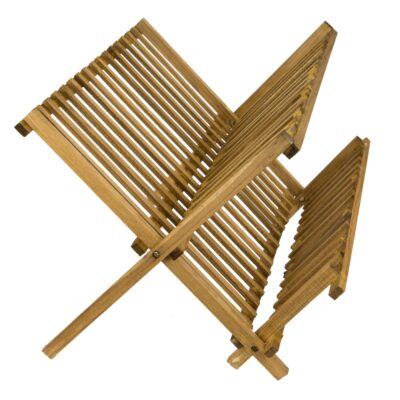 FOLDING PINE DISH RACK - Image 2