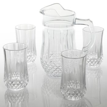 GIBSON 5PC JEWELITE PITCHER