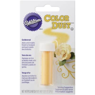GOLDENROD CAKE DUST WILTON