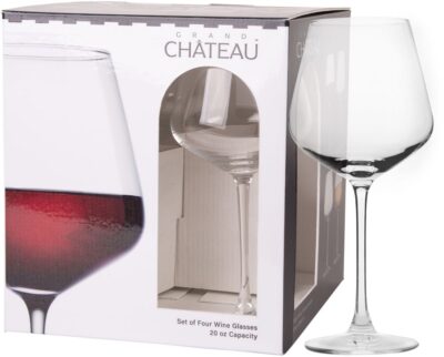 GRAND CHATEAU S/4 20oz WINE GLASS