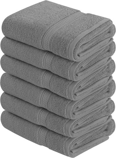 HAND TOWEL 18X28" GREY SUPREME