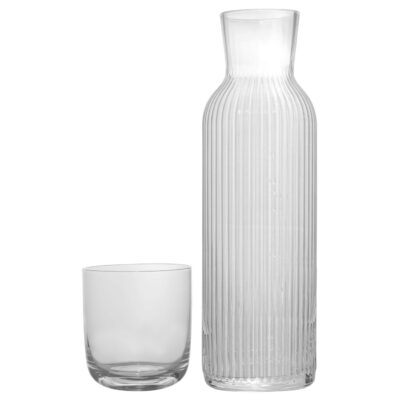 HE 20OZ CLEAR GLASS CARAFE - Image 2