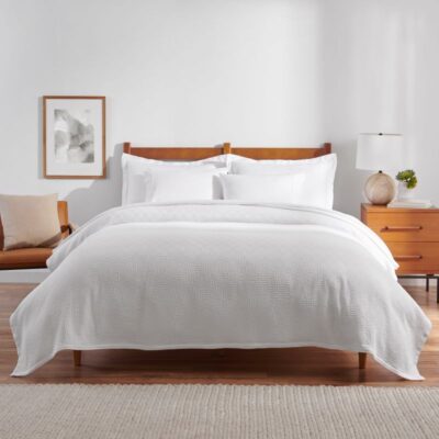 HOST & HOME KING 104X90 100% COTTON BLANKET - Image 2