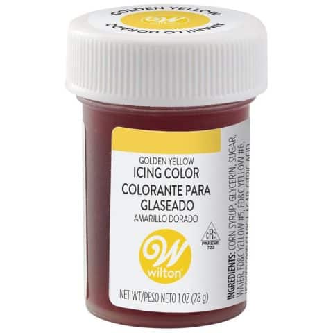 ICING COLOR GOLDEN YELLOW WILTON