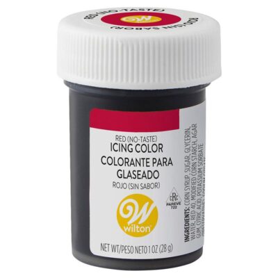 ICING COLOR RED NO TASTE