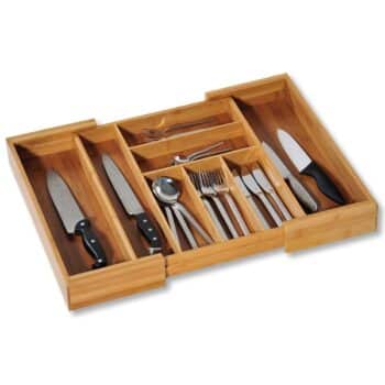 KESPER ADJUSTABLE CUTLERY TRAY BAMBOO 35-58CM