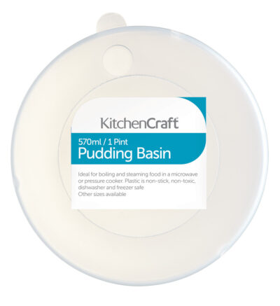 KITCHEN CRAFT 1  PINT 570MLPUDDING BASIN SPARE LID