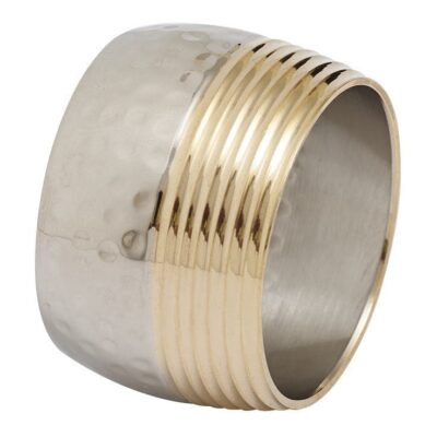 NAPKIN RING TWO TONE DESIGN IMPORTS