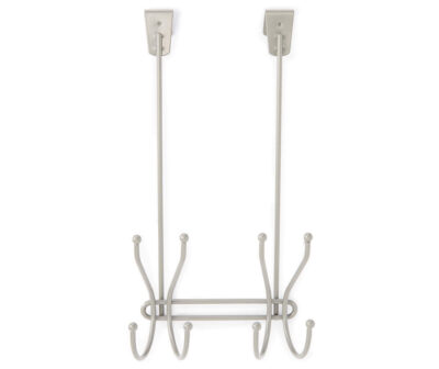 OVER THE DOOR HOOK TWO-PRONG PEWTER