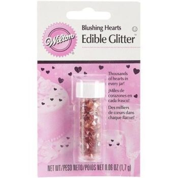 PINK HEARTS EDIBLE ACCENTS WILTON