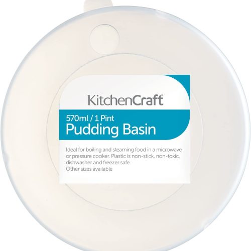 PUDDING BASIN W/LID 1 PT/570ML