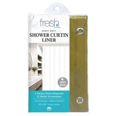 PVC SHOWER CURTAIN LINER 70X72" - Image 4