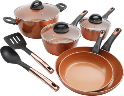 10 PC POT SET HUMMINGTON COPP