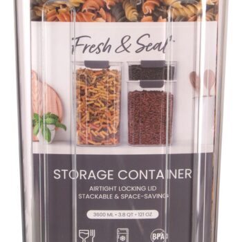121 OZ PLASTIC CONTAINER WITH POP UP LID