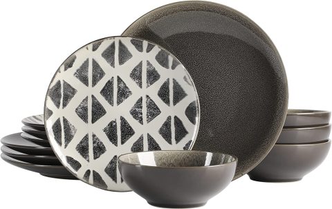 12PC DINNER SET TRUFFLE PEPPER