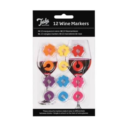 12PC WINE MARKERS TALA