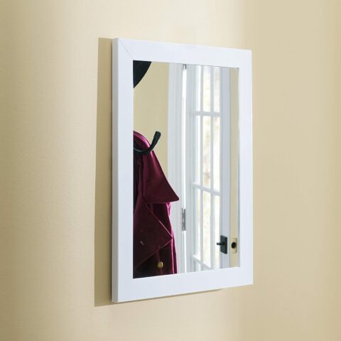 14X18 WHITE WALL MIRROR - Image 2