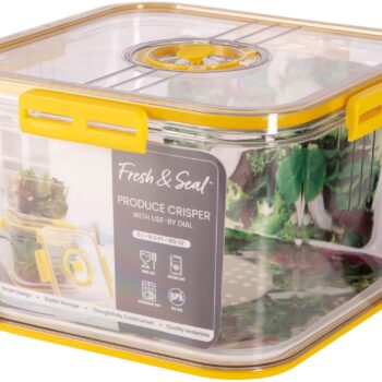 169 OZ PLASTIC CRISPER W/DATE