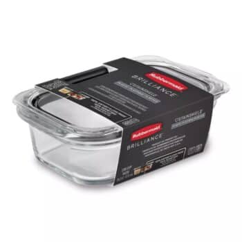 2.85 CUP PLASTIC FOOD STORAGE DIVIDED CONTAINER