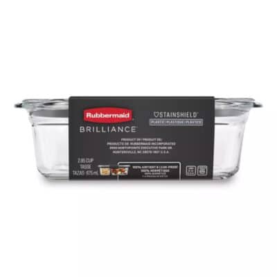 2.85 CUP PLASTIC FOOD STORAGE DIVIDED CONTAINER - Image 2