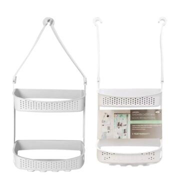 2-TIER PLASTIC SHOWER CADDY