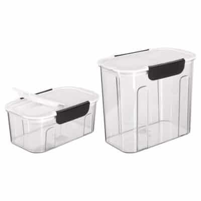 23.6OZ PLASTIC CONTAINER WITH POP UP LID - Image 2