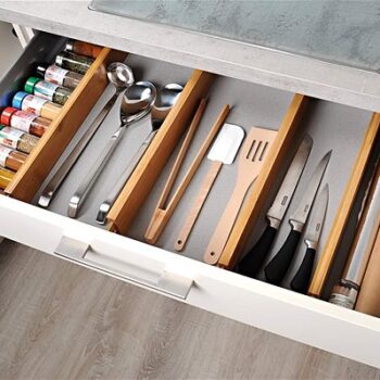 2PC BAMBOO DRAWER SEPARATOR KESPER