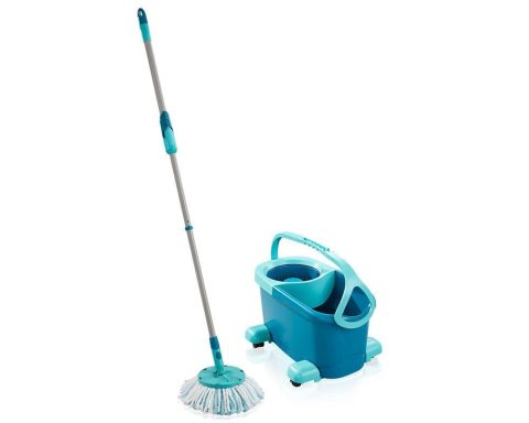 2PC MOP & BUCKET SET EGRONOMIC MOBILE DISC MOP