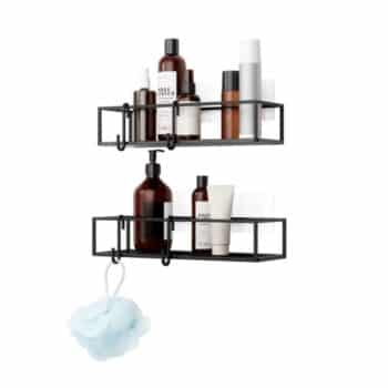 2PC SHOWER ADHESIVE BIN CUBIKO UMBRA