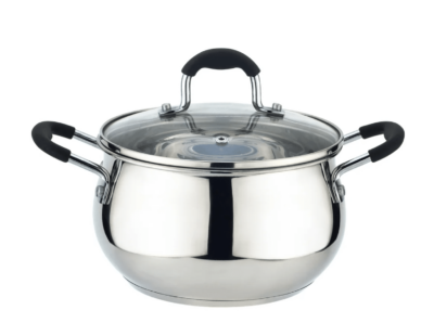 3.4QT S.S. SAUCE POT W/LID