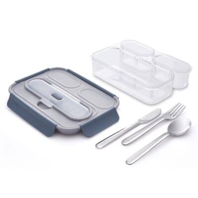 3 COMPARTMENT BENTO BOX BUILT GOURMET - Image 2
