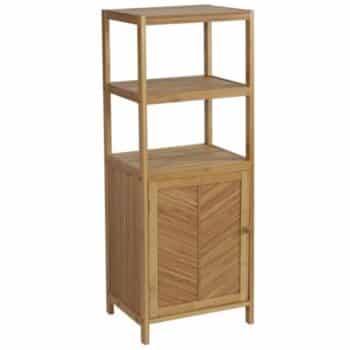 ECOSTYLE BAMBOO 3 SHELF FLOOR CABINET