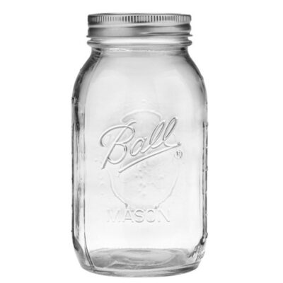 32OZ BALL MASON JAR REGULAR MOUTH W/ LID