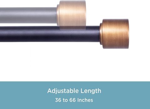 36-66 ASTRID 1" CURTAIN ROD - Image 2