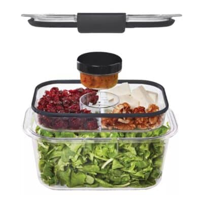4.7 CUP 5PC SALAD KIT RUBBERMAID BRILLIANCE - Image 2