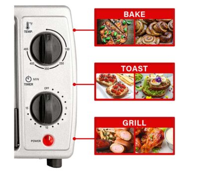 4-SLICE TOASTER OVEN BRENTWOOD - Image 4