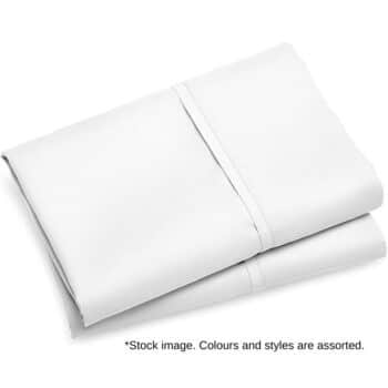 400TC 2PC PILLOWCASE STANARD ASSORTED COLOURS