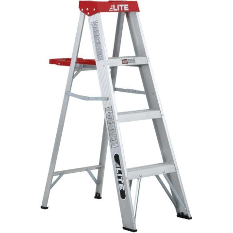 4FT ALUMINUM STEP LADDER LIGHT DUTY