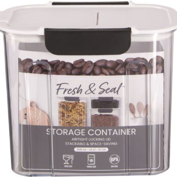 57OZ PLASTIC CONTAINER WITH POP UP LID