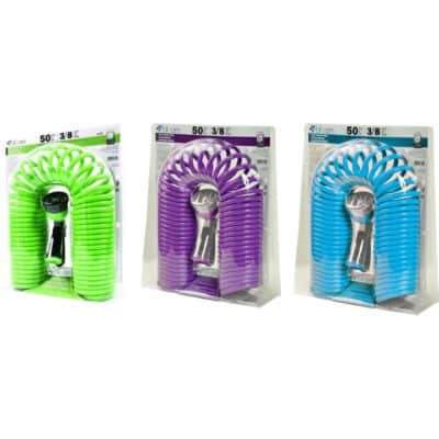 5/8' 50FT BLOOM COIL HOSE ASST