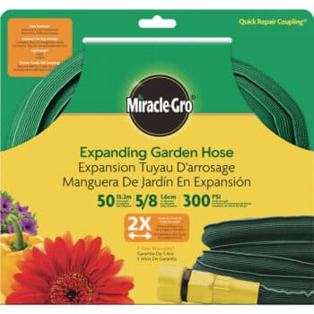 5/8 50FT MIRACLE GRO EXPANDABLE GARDEN HOSE