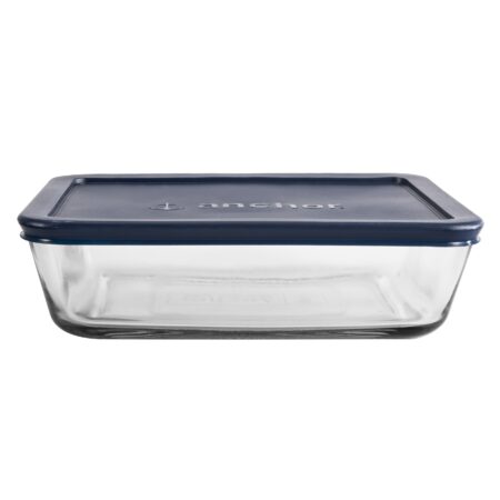6 CUP FOOD STORAGE RECTANGLE W/LID - Image 2