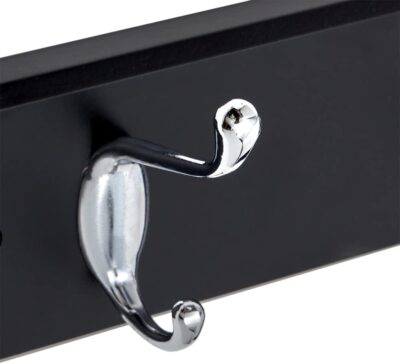 6 WALL MOUNTED DUAL HOOK RACK - Image 2