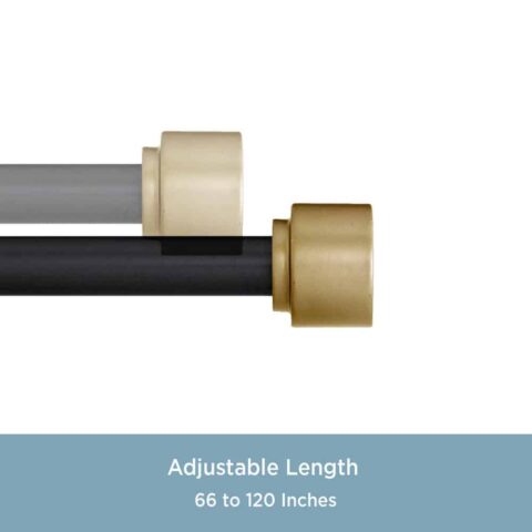 66-120  ASTRID 1" CURTAIN ROD - Image 3