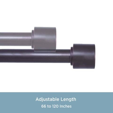 66-120  ASTRID 1" CURTAIN ROD - Image 4