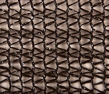 6' BLACK KNITTED SHADE CLOTH 40%