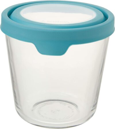 7 CUP ROUND TALL GLASS FOOD STORAGE
