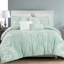 7PC COMFORTER SET DELBINE QUEEN REVERSIBLE