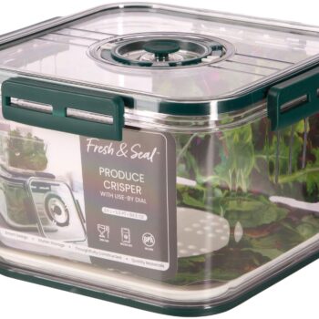 84.5OZ PLASTIC CRISPER W/DATE